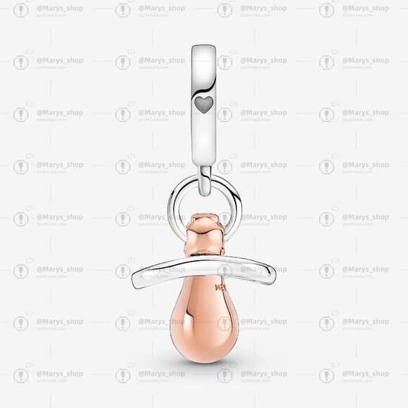Pandora Baby Pacifier Dangle Charm - Picture 3 of 6